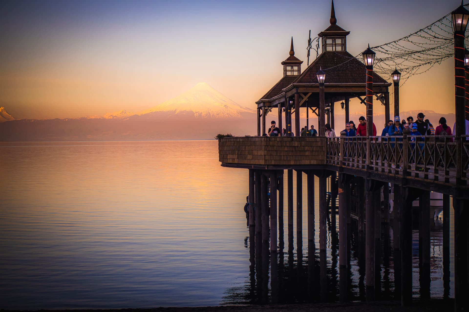 Vista de Frutillar y alrededores